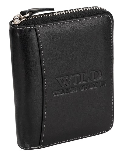 Rfid leder geldbörse herren - leder,