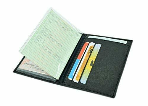 Leder brieftasche schwarz - brieftasche,