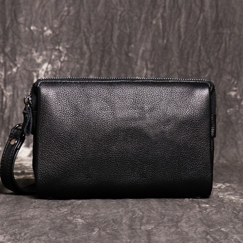 Herren leder wristlet schwarze - herren,